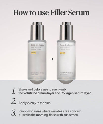 Deep Collagen Cream In Serum2-pack Sungboon Editor