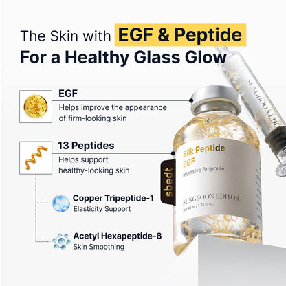 Deep Collagen Silk Peptide EGF Intensive Ampoule 2-pack SUNGBOON EDITOR