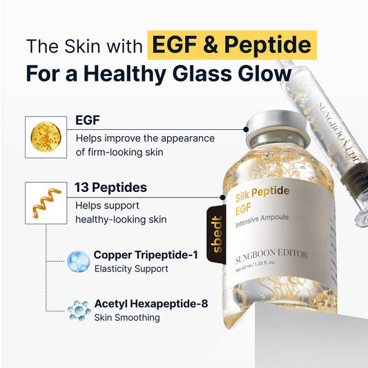 Deep Collagen Silk Peptide EGF Intensive Ampoule 2-pack SUNGBOON EDITOR
